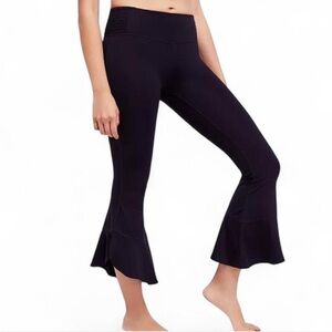 FREE People Movement Flared Black Leggings